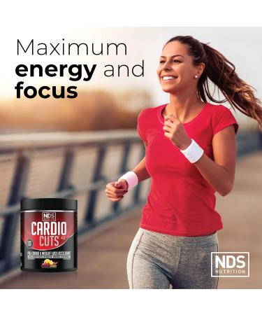 NDS Nutrition 4.0 Pre Workout Supplement - Advanced Weight Loss & Cardio Formula with L-Carnitine CLA MCTs & L-Glutamine - Razz Lemonade (40 Servings) - International Shipping Available - Buy Online on GoSupps.com