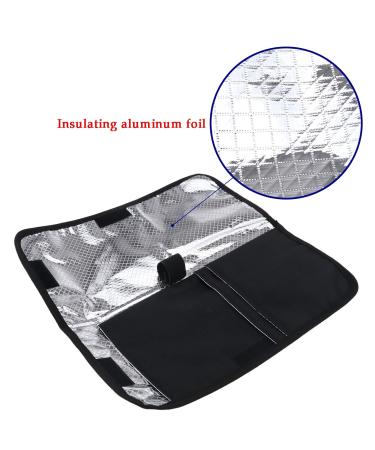 Buy Insulated Curling Iron Pouch - Heat-Resistant Organizer for Hair Straighteners | Durable & Lightweight - Buy Online on GoSupps.com