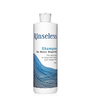 Rinseless Waterless Shampoo 16 Oz | Get Refreshed Clean Smelling Hair with No Water Rinse Needed - Great for Elderly, Hospital, Bedridden, Assisted Living, Surgery Recovery, Festival, Camping use 16 Ounce (Pack of 1)
