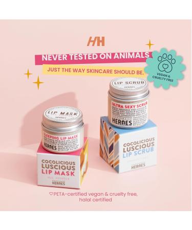 Handmade Heroes Lip Care Gift Set - Exfoliating Lip Scrub & Nourishing Lip Butter for Dry Lips - Perfect Gift for Chapped Lips 1.23oz - Buy Online on GoSupps.com