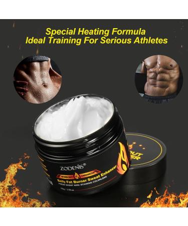 ZODENIS Hot Cream for Belly Fat Burning & Body Workout | Anti-Cellulite Remover for Men & Women | Natural Sweat Enhancer for Thighs, Belly, Butt | Firming & Slimming Formula - Buy Online on GoSupps.com