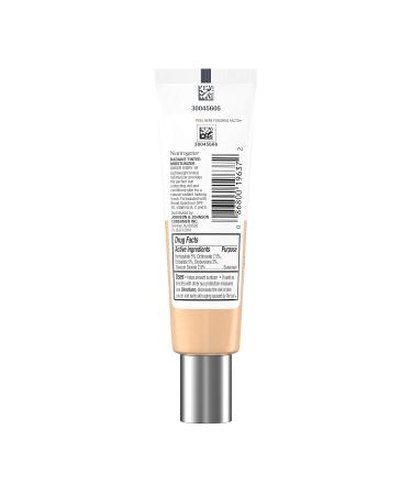 Neutrogena Healthy Skin Radiant Tinted Moisturizer SPF 30 | Sheer Ivory 10 | Lightweight Oil-Free Vitamins A C & E | International Shipping - Buy Online on GoSupps.com
