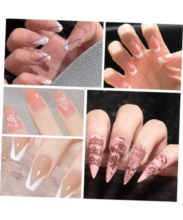 Beavorty 10 Sets Fluorescent Nail Stamp Nail Stamper Pegboard Kit Kids Tools Nail Kit Nail Beauty Stamper Clear Nail Kids Gel French Nail Tool Magnet Tool Women's Fancy Decorate - Buy Online on GoSupps.com