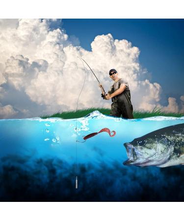 Buy Premium Drop Shot Fishing Rigs - Prefabricated Lure Assemblies with 14g Weights | 5 Pack #3 Hooks for Enhanced Angling - Buy Online on GoSupps.com