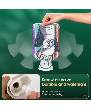 DJ Hot Water Bottle with Plush Cover - Hand Warmer for Adults & Kids | 26.5x15.3cm - International Shipping Available - Buy Online on GoSupps.com