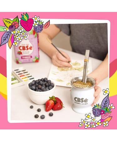  Yerbee CBS Forest Fruits Yerba Mate Tea 0.5 kg from Argentina | Detox and Energy Drink - Buy Online on GoSupps.com