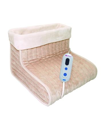 Foot warmer with removable sock |Size 27x30x23 cm |Performance 100 watts and 3 heat levels |Foot warmer electrically |Polyester heat shoes |Pekatherm F55