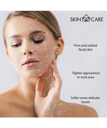 Buy 3-in-1 Collagen Moisturizing Cream for Face Neck & Hands - All Skin Types - 16.9 fl. oz - Daily Hydration & Absorption - Buy Online on GoSupps.com