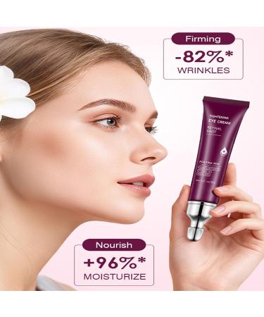 3 Pcs Retinol Eye Cream Anti Aging Under Eye Cream for Dark Circles Puffiness Wrinkles Fine Lines and Under-Eye Bags Deep Moisturizing & Firming for a Firm Smooth Youthful Look All Skin Types - Buy Online on GoSupps.com