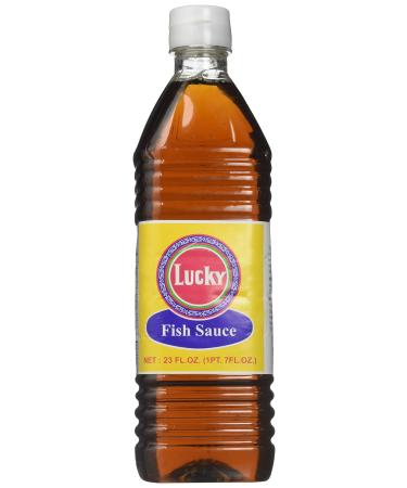 Lucky Brand Thai Fish Sauce (1) 23 Fl Oz (Pack of 1)