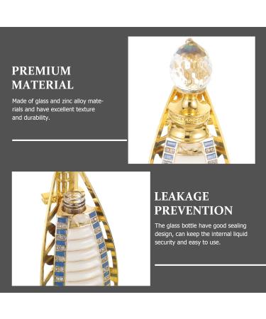 LALAFINA Travel Perfume Bottle | Refillable Mini Fragrance Holder | Portable Glass Perfume Container for Travel | Eco-Friendly Design - Buy Online on GoSupps.com
