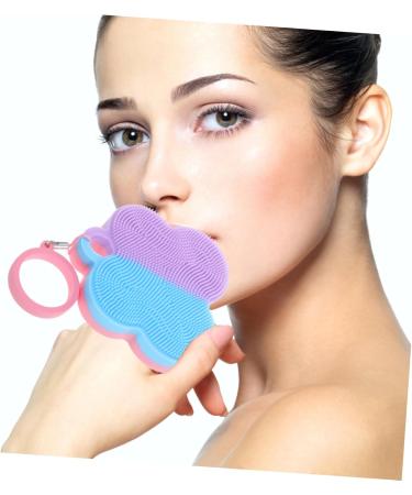 Beaupretty Silicone Facial Cleansing Brush - Handheld Face Scrubber for Sensitive Skin | Soft Massager & Face Wash Brush | Love Heart Design | Perfect for International Shipping - Buy Online on GoSupps.com