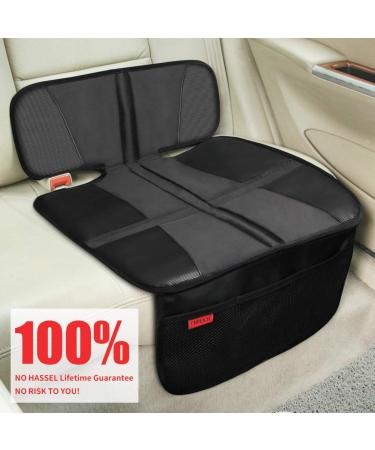 Car Seat Protector for Baby and Children - Thickest Padding for Leather & Fabric Upholstery - Black - Buy Online on GoSupps.com