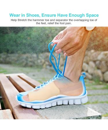 Okuyonic Toe Separator & Bunion Corrector | Hallux Valgus Splint for Pain Relief & Prevention | Elastic Material - Buy Online on GoSupps.com