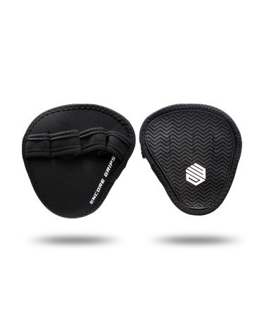 Encore Grips handle aids strength sports grip pads handle pads for strength training fitness bodybuilding 1 pair of neoprene grip pads handles training pads cross training training gloves black - Buy Online on GoSupps.com