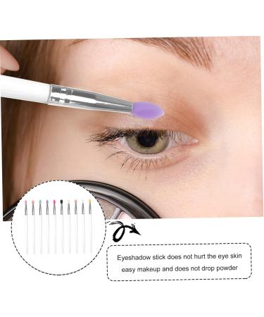PLAFOPE 10pcs Eye Shadow Brush Eye Smudge Brush Cleaning Lip Brush Makeup Brush Facial Tools - Buy Online on GoSupps.com