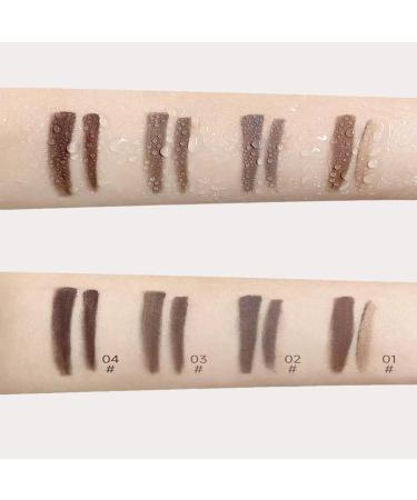 Waterproof Long-Lasting Eyebrow Cream 2Pack HEYKOMI Waterproof Long-Lasting Eyebrow Cream (#3 #2) #3 #2 - Buy Online on GoSupps.com