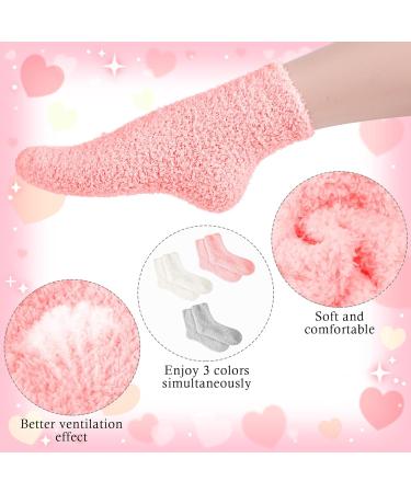 CIATBYYJ Set of 3 pairs of women's cozy gel socks - Moisturizing spa socks - Coral lotion socks - Buy Online on GoSupps.com