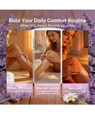 Neuropathy Cream Nerve Relief Lotion with Magnesium Chloride and Pure Ingredients for Foot & Leg Care Fast-Absorbing Non-Greasy Formula 120ml - Buy Online on GoSupps.com