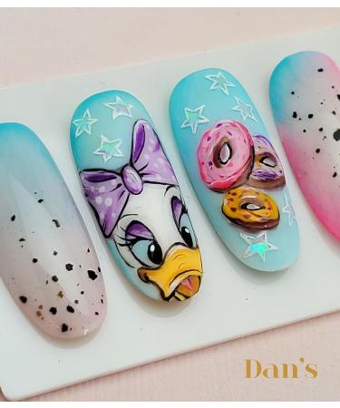 EggShell Clear Gel Nail Polish - Dan's Nails 15ml | Nail Salon & DIY Nail Art | Quail Egg Gel with Black Spot Effect - Buy Online on GoSupps.com