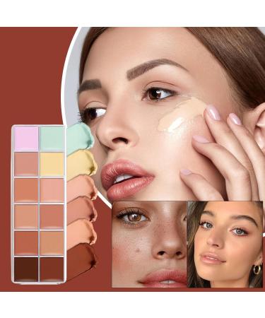 Complexion Correcting Palette - Color Correcting Palette for Face Contour and Cream Makeup - Melting Texture for Young People Teens Family & Friends - Buy Online on GoSupps.com