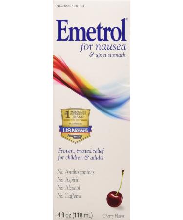 EMETROL Nausea Cherry Flavor 4 Ounce