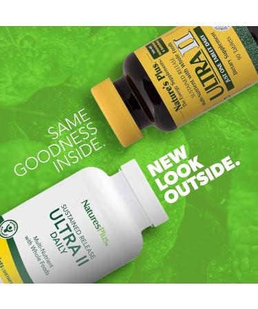 NaturesPlus Ultra II Multivitamin 90 Vegetarian Tablets - Whole Food Supplement for Overall Health & Natural Energy - 90 Servings - Buy Online on GoSupps.com