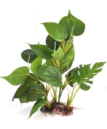 Buy Gearmax 24cm Artificial Aquarium Plant - Non-Toxic Green Plastic Water Decoration for Fish Tanks - Buy Online on GoSupps.com