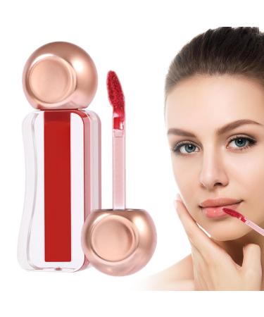 Kasmole Creamy Lipstick | Lip Gloss Stain - Lightweight smooth waterproof highly pigmented non-fading quick-drying lipstick for beginner students Kasmole