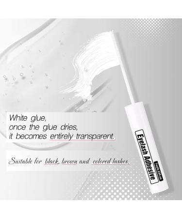 Mavphnee Lash Bond Waterproof Eyelash Glue | Strong Hold Long Lasting Adhesive with Super Thin Brush Ideal for International Shipping - Buy Online on GoSupps.com