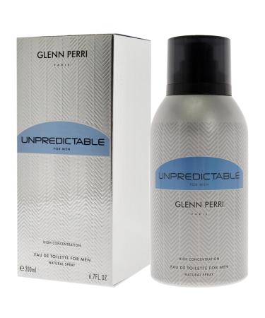 Glenn Perri Unpredictable High Concentration Men 6.7 oz EDT Spray Modern 6.7 Ounce (Pack of 1) - Buy Online on GoSupps.com