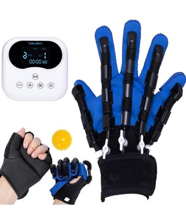 Stroke Hand Splint Assistive Gloves Stroke Hemiplegia Hand Function Exercise Correction Fingerboard for Stroke Hemiplegia Hand Function Recovery Relief Finger Cramps Right-XL right X-Large
