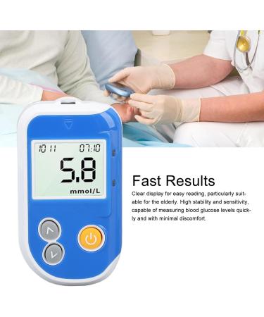 Syrisora Blood Glucose Meter Kit - 50 Test Strips Lancing Device & Travel Case | Reliable Diabetes Testing Solutions - Buy Online on GoSupps.com