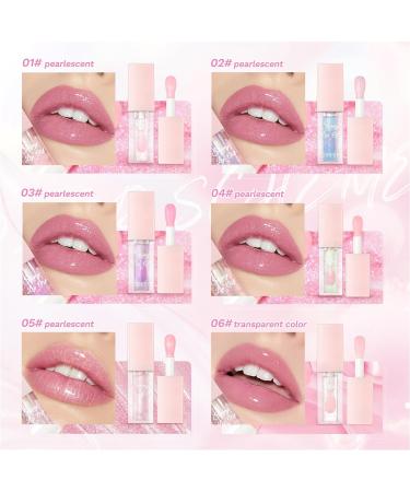 Buy Pearlized Color Changing Lip Glow Oil | Hydrating & Plumping Lip Balm - Long Lasting Glossy Finish - Buy Online on GoSupps.com