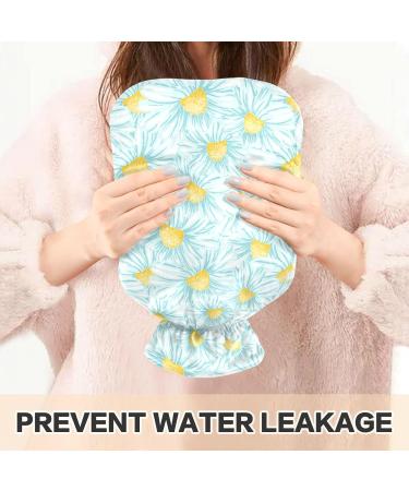 Buy Cute Daisy Hot Water Bottles with Cover - 2L Pain Relief for Kids & Adults | International Shipping - Buy Online on GoSupps.com