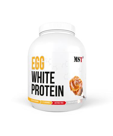 Egg White Protein 1800 G |Egg protein 72 portions lactose free |Aspartamen Free |MST Nutrition Berlin (Salted Caramel) Salted Caramel 1800 G