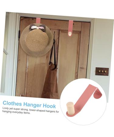 Zerodeko 2pcs Door Hook Wall Mount Clothing Rack Towel Hooks Door Coat Hanger Hook Shelf No Punching - Buy Online on GoSupps.com