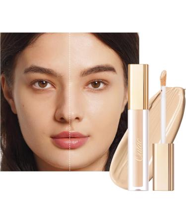 Oulac Hydrating Concealer Makeup | Medium coverage concealer for dark circles | Makeup concealer that nourishes the skin Ivory concealer vegan 3.8ml Ivory (C2) - Buy Online on GoSupps.com