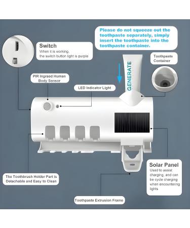 Shop Intelligent Toothbrush Disinfectant | Effective & Safe Oral Care for International Shipping - Buy Online on GoSupps.com