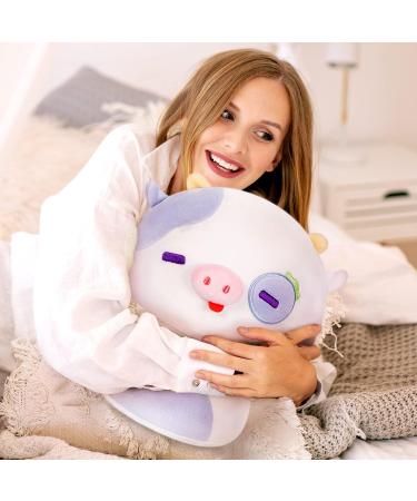 Mewaii 14'' Blueberry Cow Mushroom Pillow Plush - Soft Stuffed Animal Toy for Kids - Buy Online on GoSupps.com