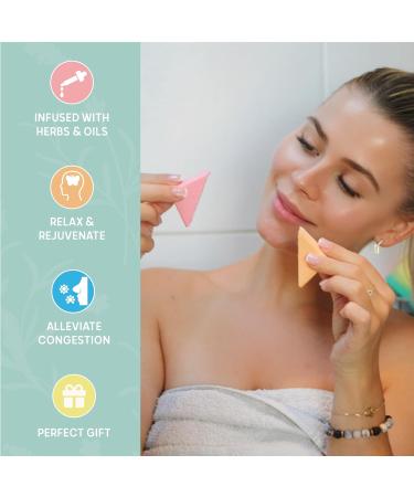 Level Body Mind Soul - Aromatherapy Shower Steamers Set - Energising + Relaxing - Birthday Gifts for Women - Shower Bombs with Multiple fragrances - Self Care Relaxation Energising and Relaxing - Buy Online on GoSupps.com