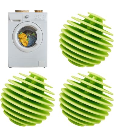 Dryer Balls Laundry Machine Ball Soft Washing Balls Anti-Winding - Softener Ball TPR Reusable Laundry Balls Quick Drying Cleaning Soft Washing Balls Hondony Green - Buy Online on GoSupps.com