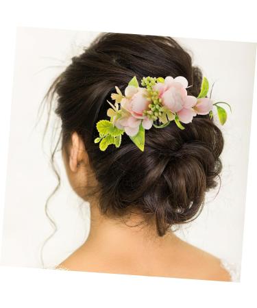 flower bridal comb accesorios para mujer womens hair accessories womens accessories wedding headpiece accessories for women flower headpiece bridal headpiece pp girl bride flowers - Buy Online on GoSupps.com