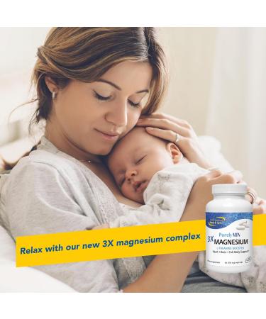 NORTH AMERICAN HERB & SPICE PurelyMin - 90 Vegi Caps - Highly Absorbable Magnesium Complex + L-Theanine - 30 Servings - Buy Online on GoSupps.com