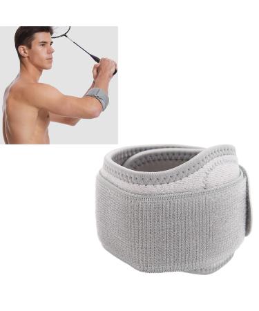 Elbow Compression Sleeve - Breathable & Adjustable Elbow Support for Sports - Lightweight Gray #211 - International Shipping Available - Buy Online on GoSupps.com