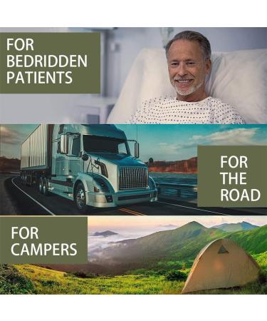 1000ml Unisex Portable Urinal Bottle with Screw Lid - Plastic Pee Bottles for Women & Men - Emergency Toilet Solution - Buy Online on GoSupps.com