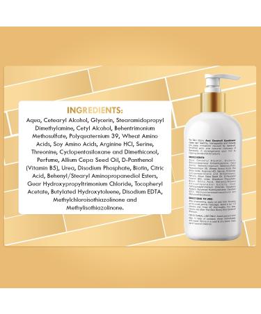 Buy Anti Dandruff Control Conditioner 3 in 1 - Nourishing Formula for Dry & Damaged Hair - Enriched with Saniscalp & Biotin - 250gm - Long Lasting Shine - Buy Online on GoSupps.com