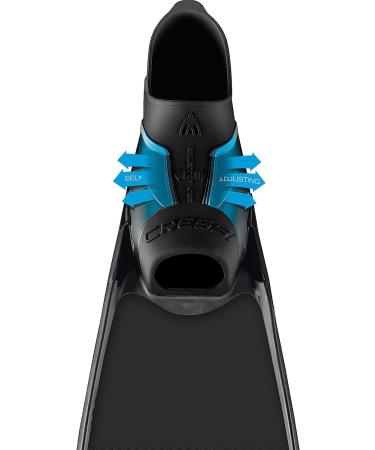 Cressi Gara Modular Impulse Fins for Freediving | Made in Italy | EU 40/41 | US Men 7.5/8 | US Women 8.5/9 - Blue - Buy Online on GoSupps.com