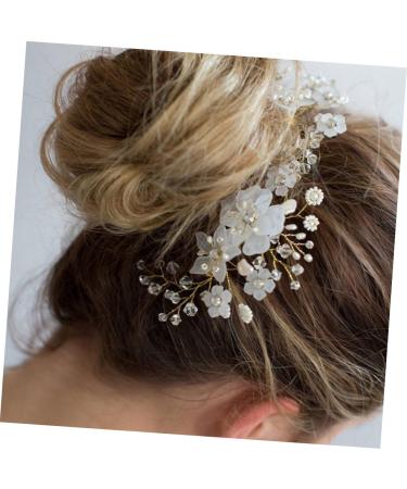 FRCOLOR Wedding Hair Comb for Bridal Crystal Hair Bridal Hair Wedding Hair twist European and Bridal Hair Comb - Buy Online on GoSupps.com