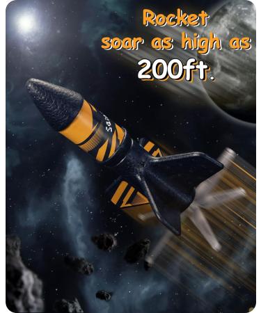 SainSmart Jr. Rakete Motorized Rocket Toy - Outdoor Fun for Kids 8-12 | Launch Up to 61 Meters - Buy Online on GoSupps.com